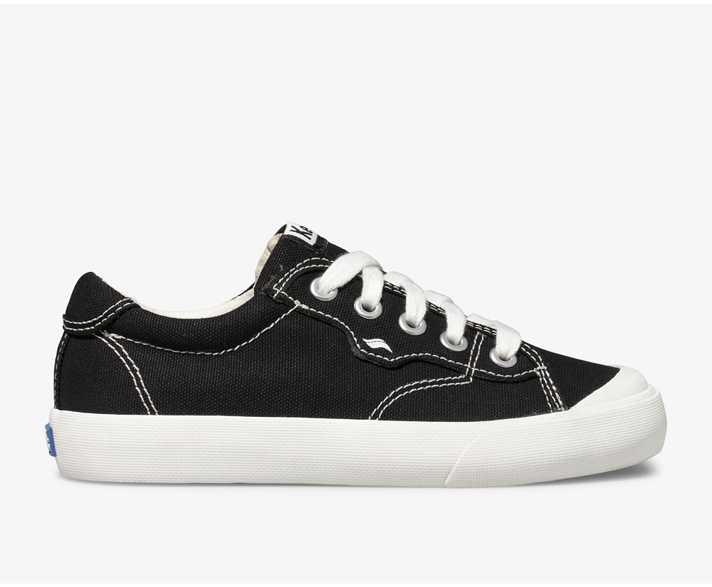 Keds Kids Sneakers Black - Crew Kick 75 - 794XTKAJO